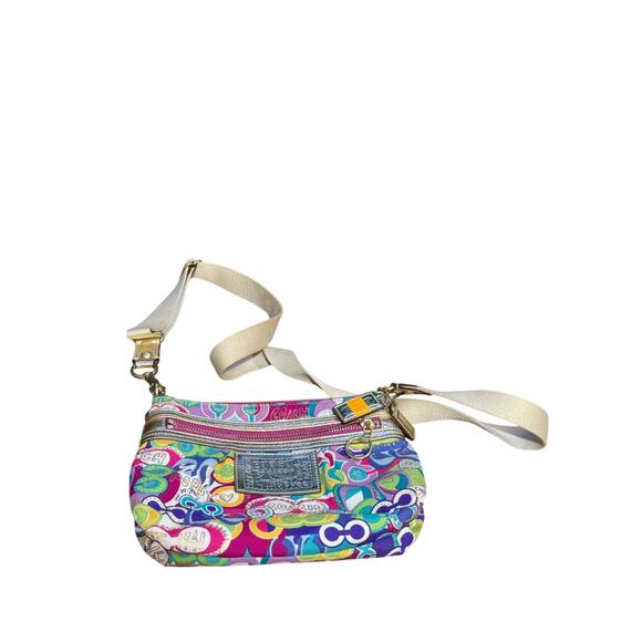 Coach poppy crossbody purse - Picture 1 of 10